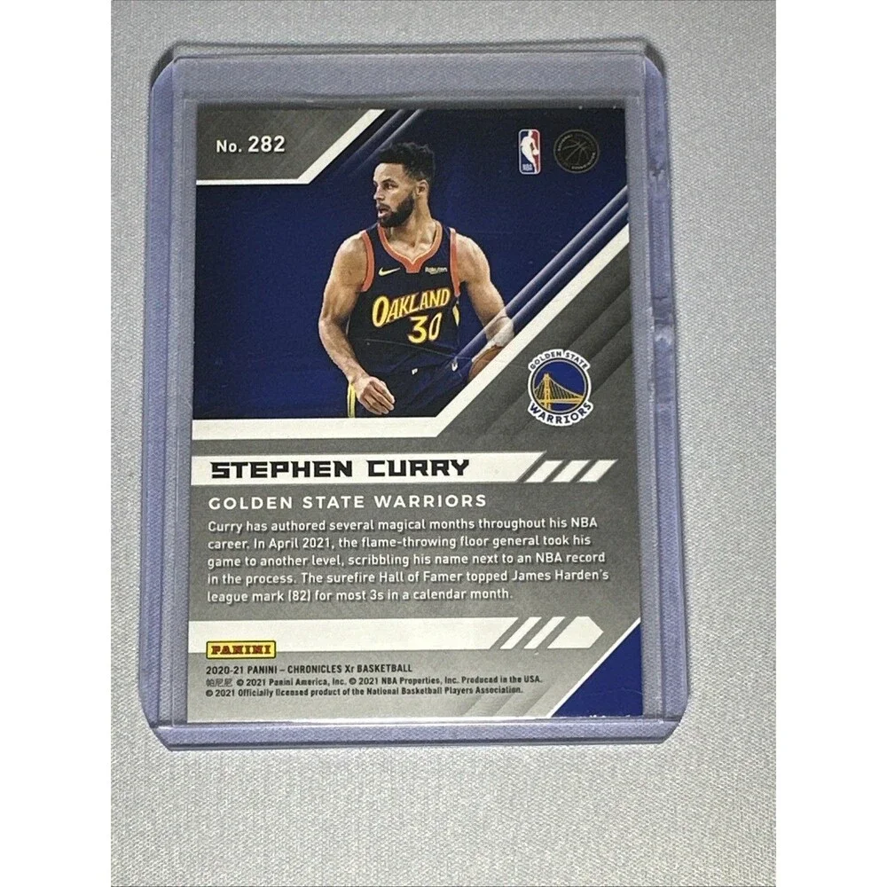 2020-21 Panini Chronicles - XR Stephen Curry #282